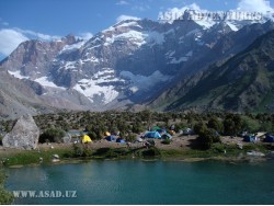 The Lakes of the Fan Mountains The Lakes of the Fan Mountains