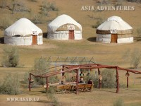 Tours to yurt camp Tours to yurt camp